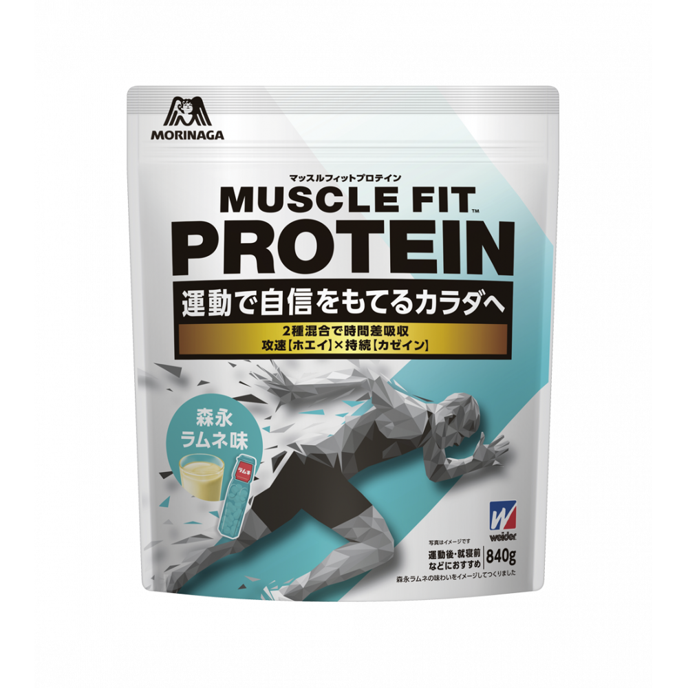 商品写真：マッスルフィットプロテイン＜森永ラムネ味＞８４０ｇ