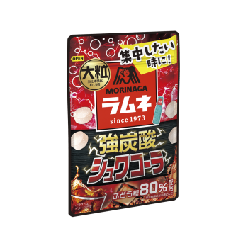 大粒ラムネ 強炭酸シュワコーラ キャンディ 菓子 森永製菓株式会社