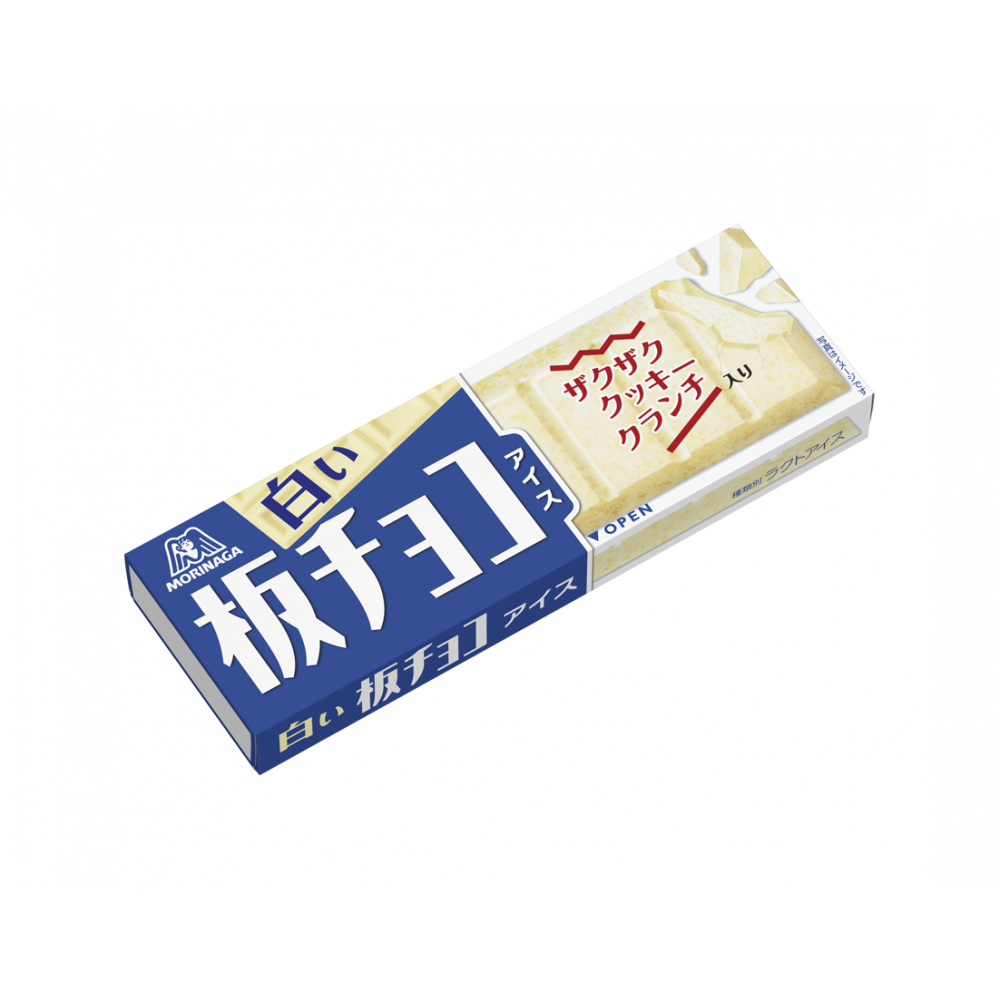 商品写真:白い板チョコアイス