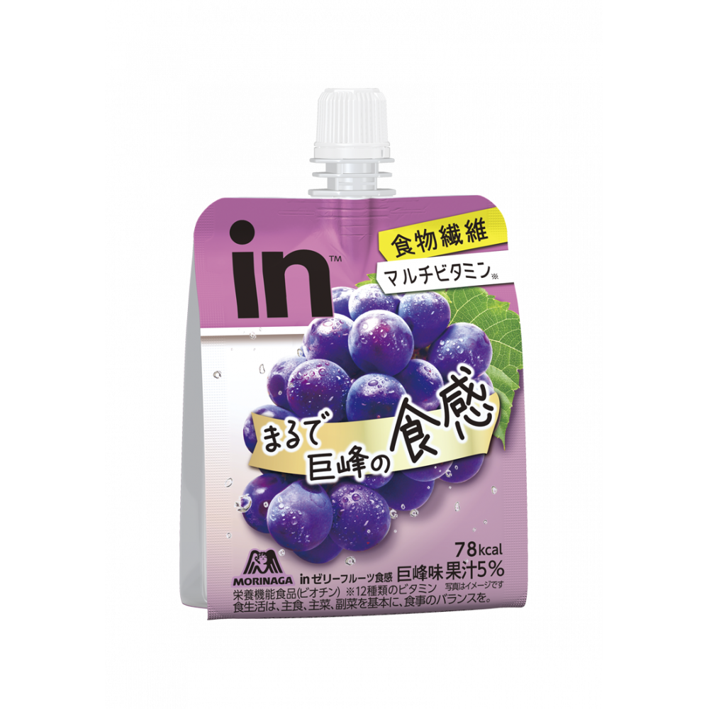 商品写真:inゼリー フルーツ食感<巨峰>