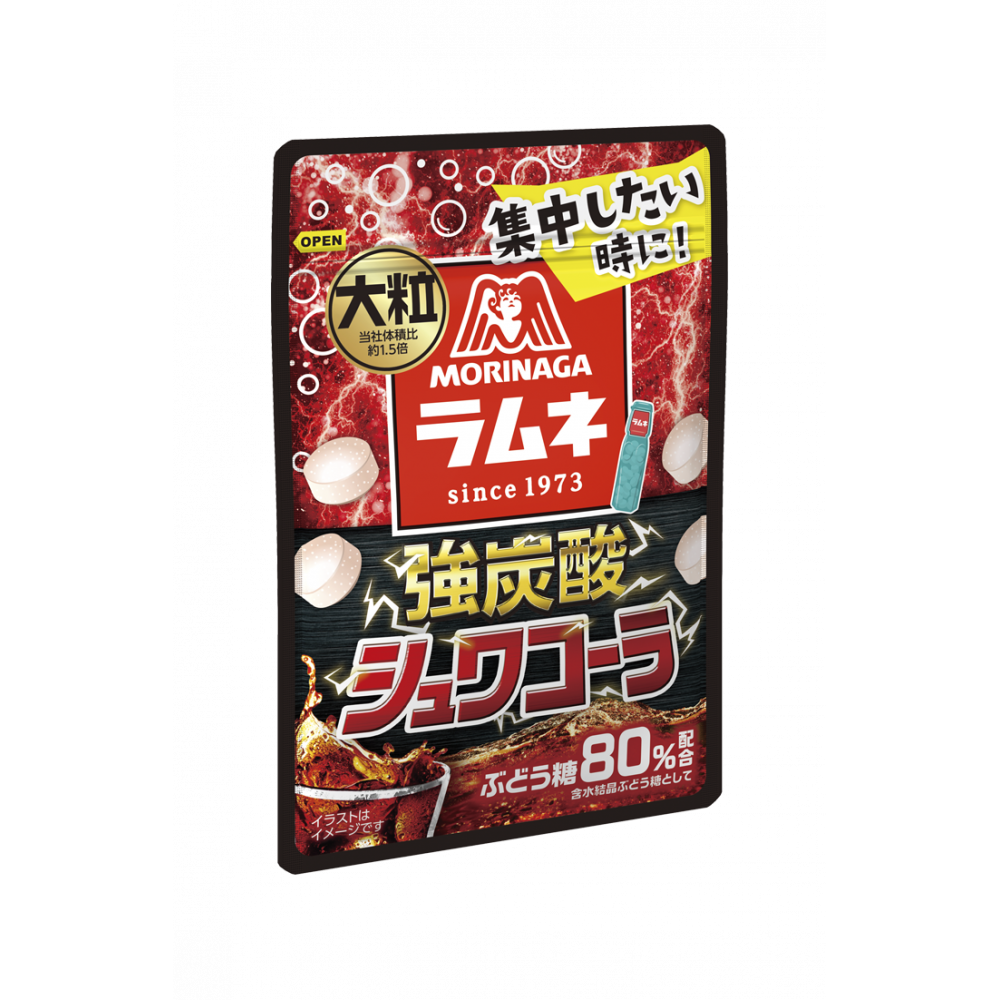 商品写真:大粒ラムネ<強炭酸シュワコーラ>