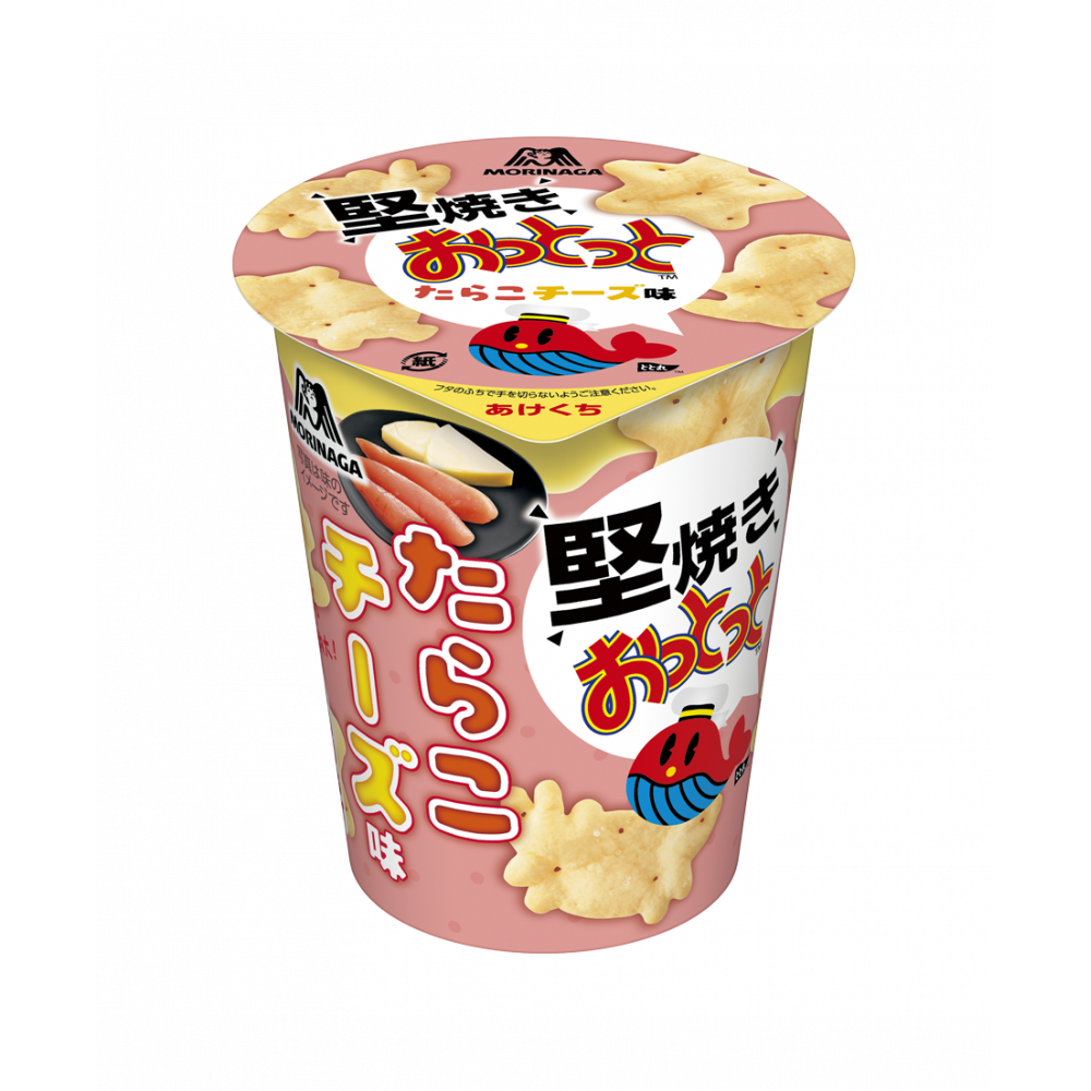 商品写真：堅焼きおっとっと＜たらこチーズ味＞