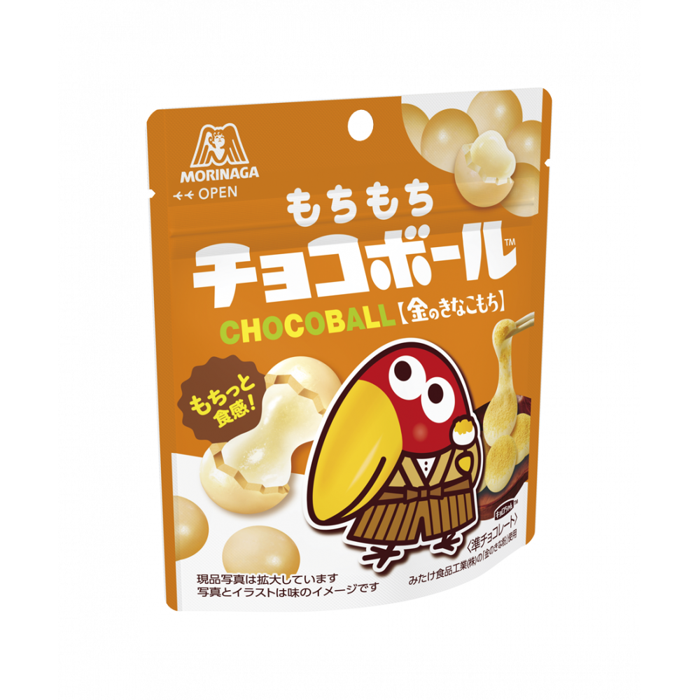 商品写真：もちもちチョコボール＜金のきなこもち＞
