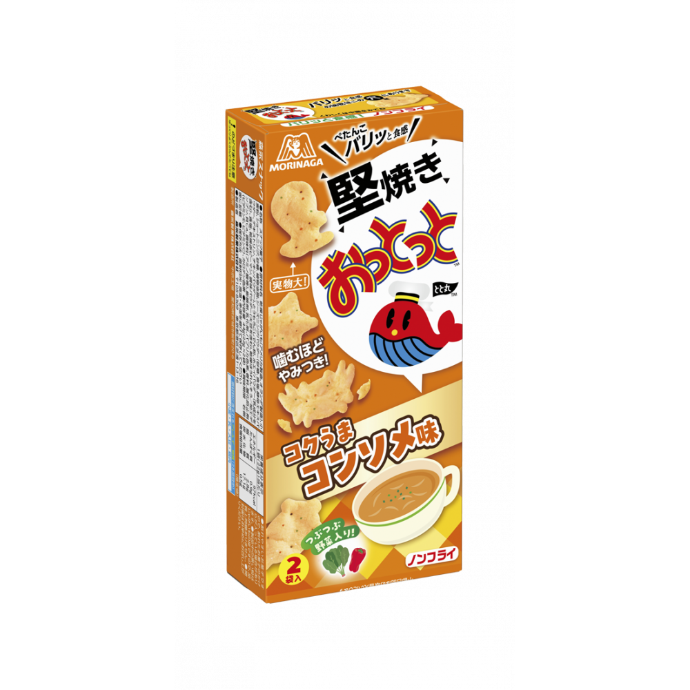 商品写真：堅焼きおっとっと＜コクうまコンソメ味＞