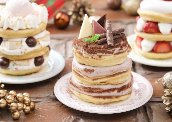 チョコレートのクリスマスミニケーキ 天使のお菓子レシピ 森永製菓株式会社