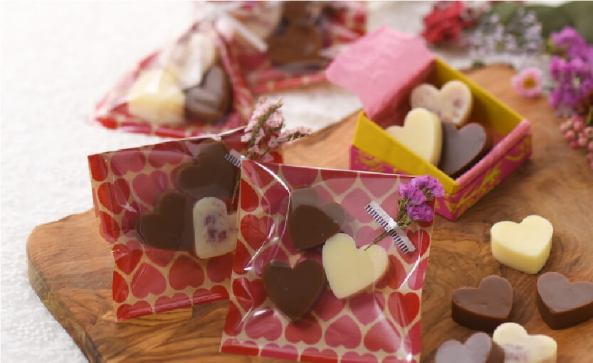 親子でつくるぷにぷにチョコ