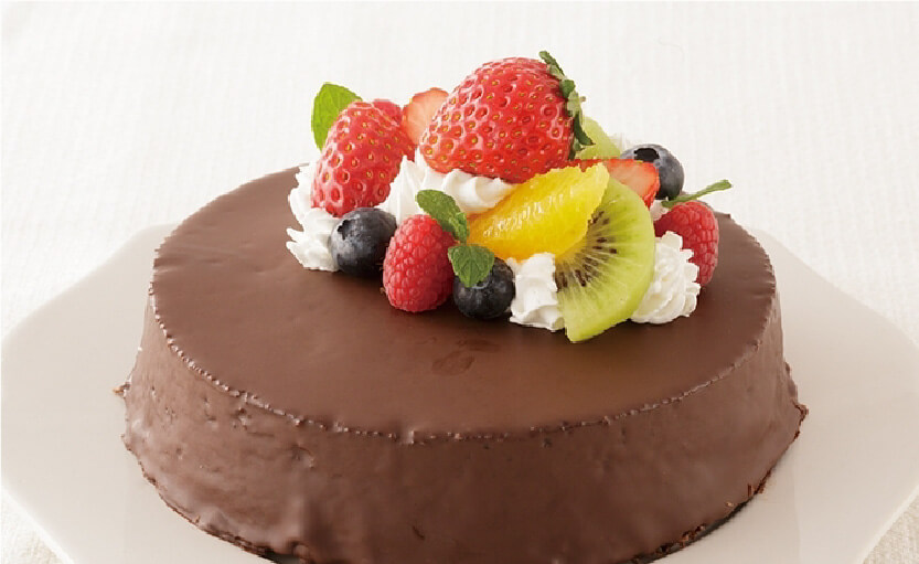 チョコレートケーキセット