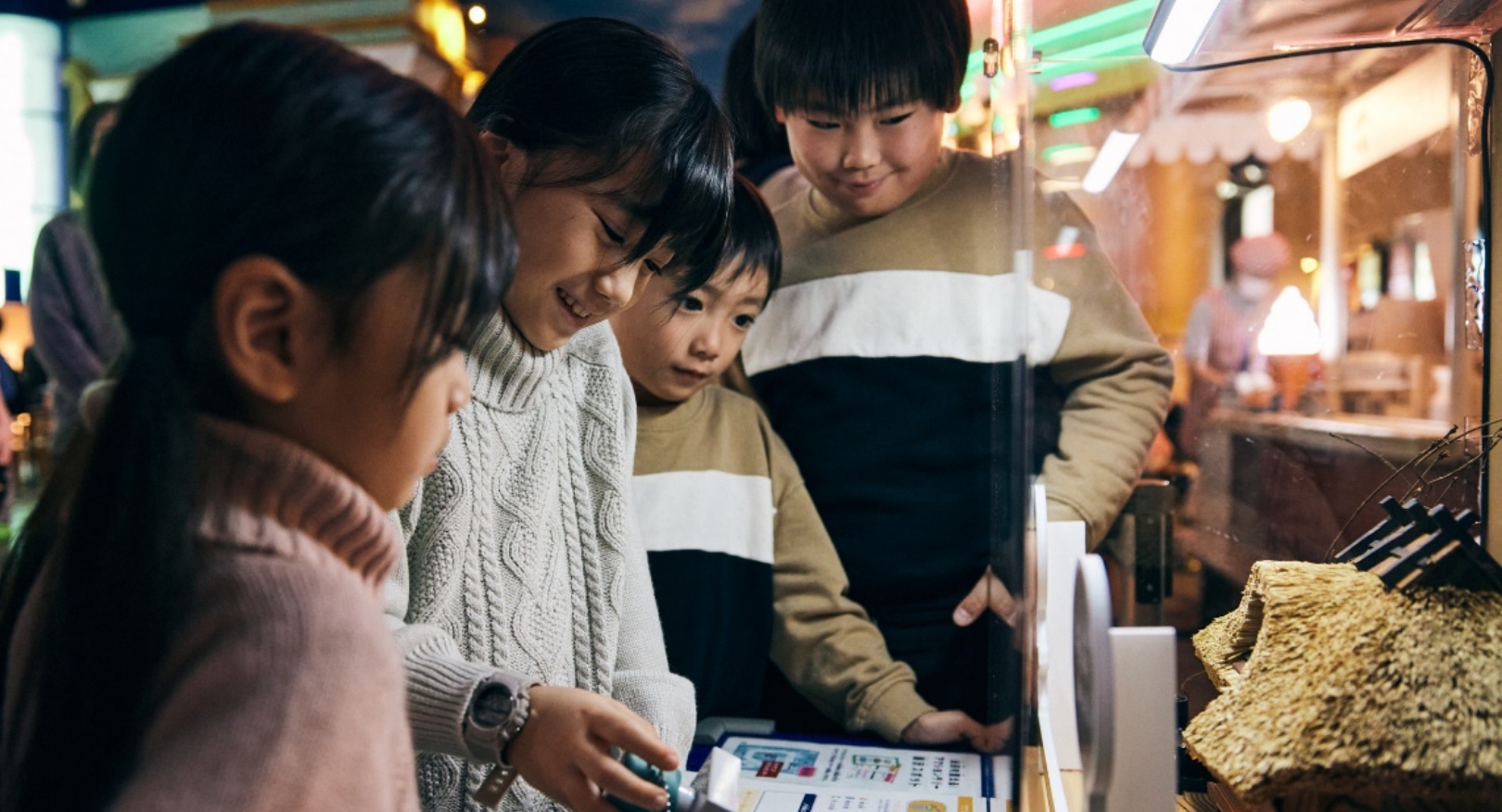 増加（ぞうか）する空き家の現状（げんじょう）や古民家・古木の良さについて、子どもたちに知ってもらおうと、「キッザニア東京」の「未来を変える！アクションラリー」スポンサーとして“持続可能（かのう）なまちづくり”に関する実例を展示（てんじ）中(2024年2月時点)。