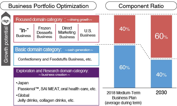 Business Portfolio Optimization Component Ratio